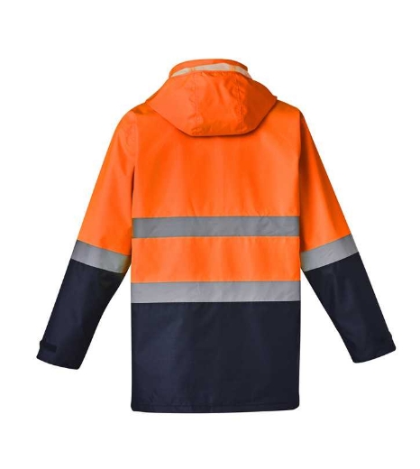 Picture of Syzmik, Mens Hi Vis Basic 4 in 1 Waterproof Jacket